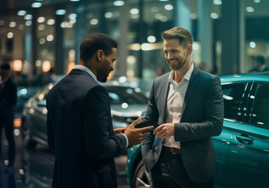 Manager at a dealership